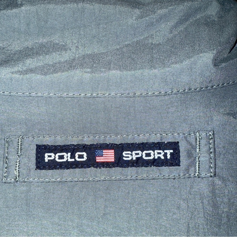 Vintage Polo Sport Ralph Lauren Navy/Gray Jacket - Men's Size Large - Picture 16 of 17